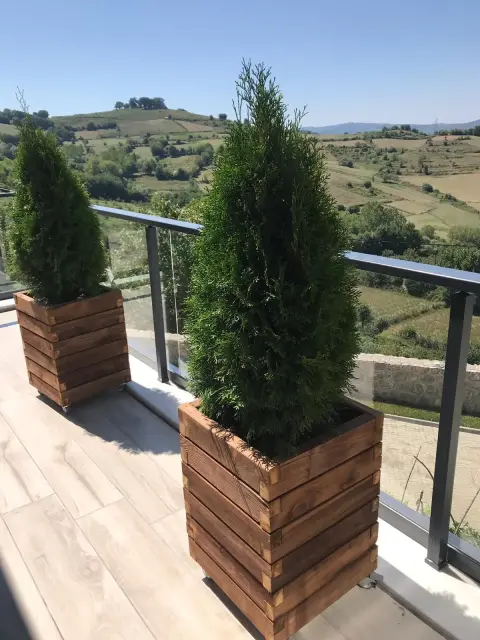 Bartın Botanik peyzaj uygulamasından bir görüntü