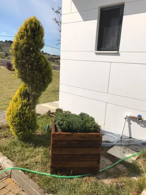 Bartın Botanik peyzaj uygulamasından bir görüntü