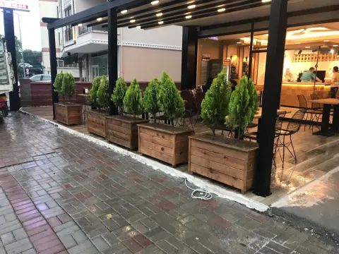 Bartın Botanik peyzaj uygulamasından bir görüntü
